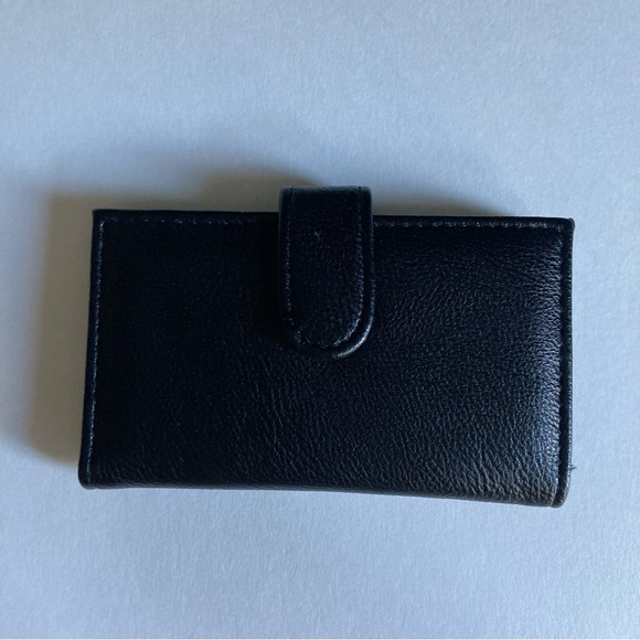 Small Black Card Wallet - Picture 1 of 6